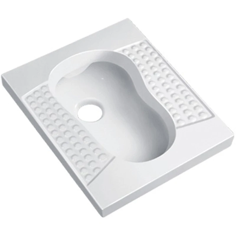 Cheap price Hotel School Bathroom Squatting WC Toilet Ceramic Washdown Squatting Pan