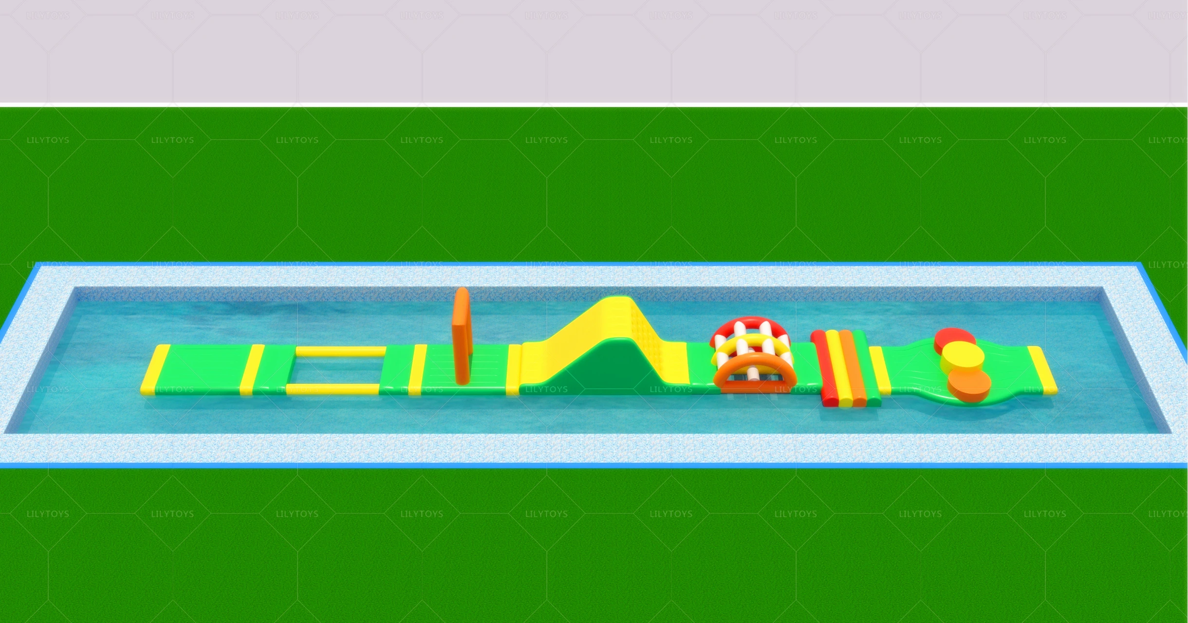 Parc Aquatique Gonflable Pour Hotels Et Stations Balnéaires Idéal Pour Les Vacances