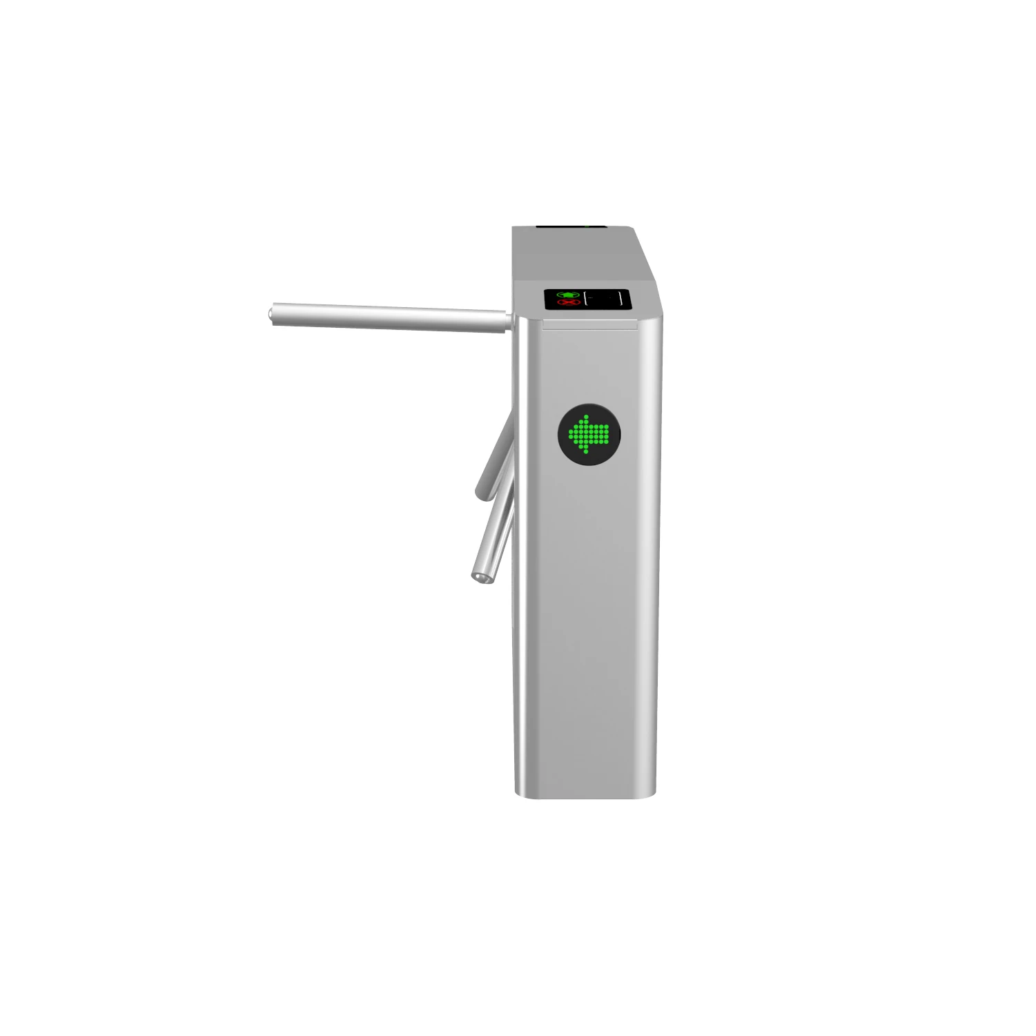 High Grade Security With Access Control System Qr Barcode Reader Access Control tripod turnstile gate dual side finger print