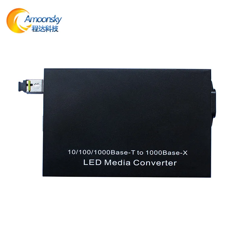 Best price optical fiber converter sc801 single mode fiber for full color led screen