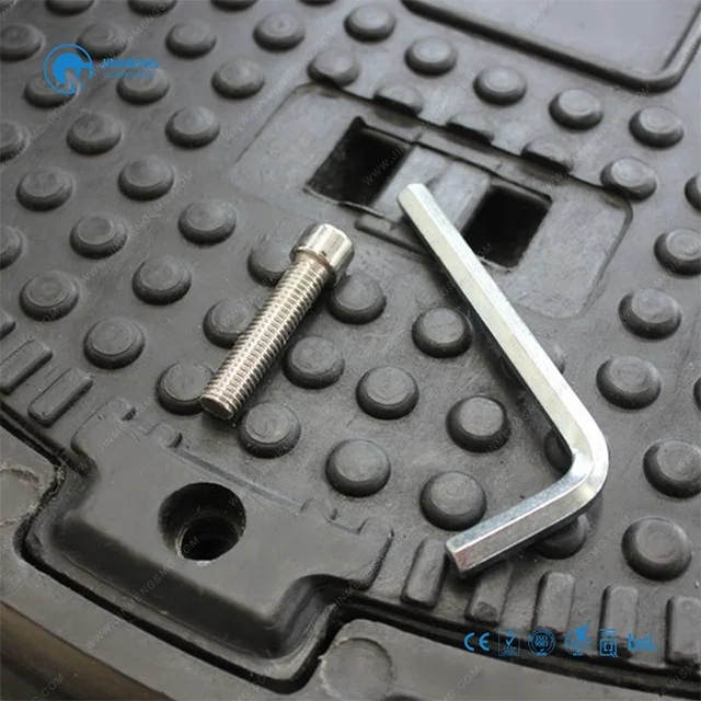 en124 d400 Composite manhole covers Circular Sewer Cover