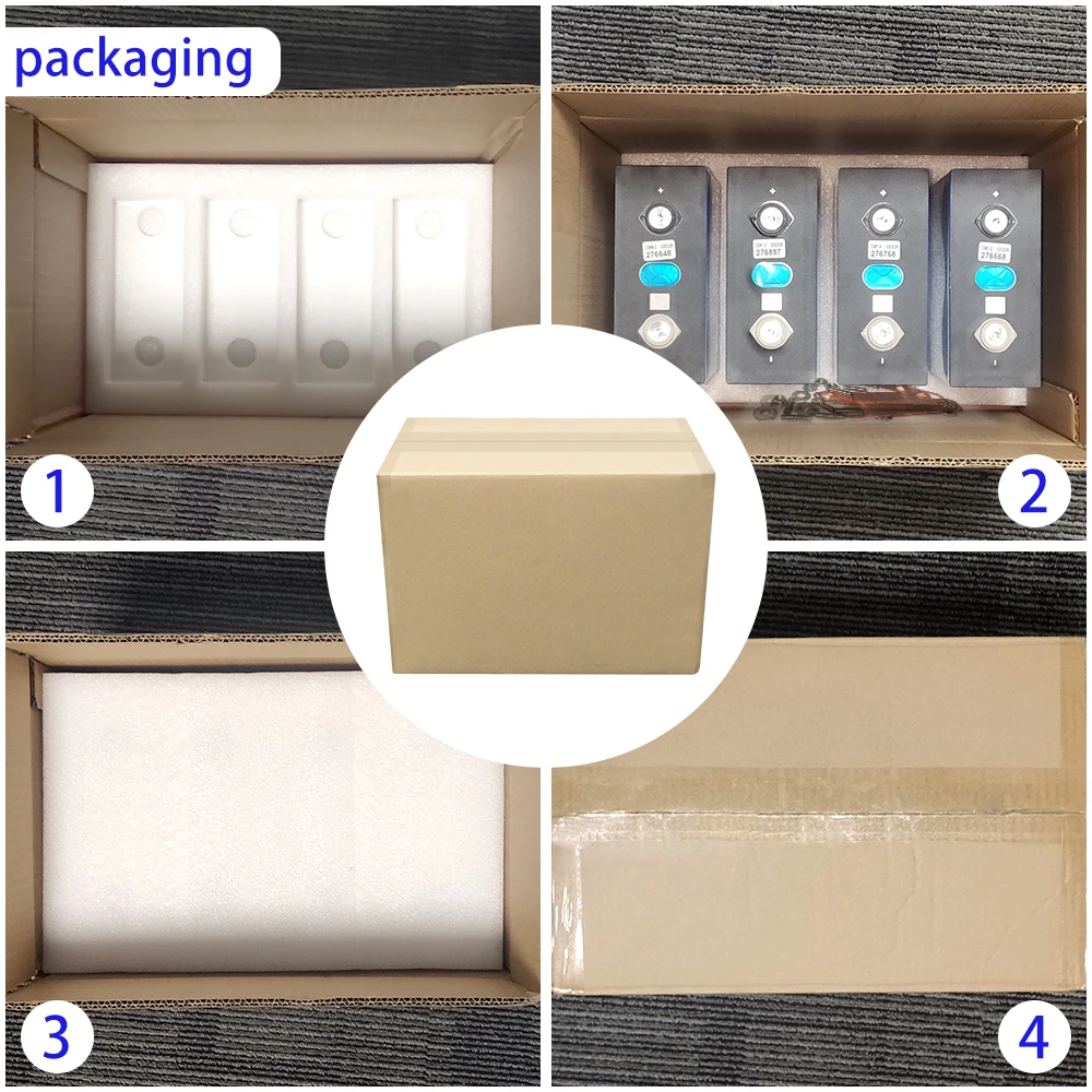 EU Free Shipping EV lf280k 3.2v lifepo4 battery grade A  lithium matched LFP Zellen LiFePO4 Akkus 280ah lf280 lf280n