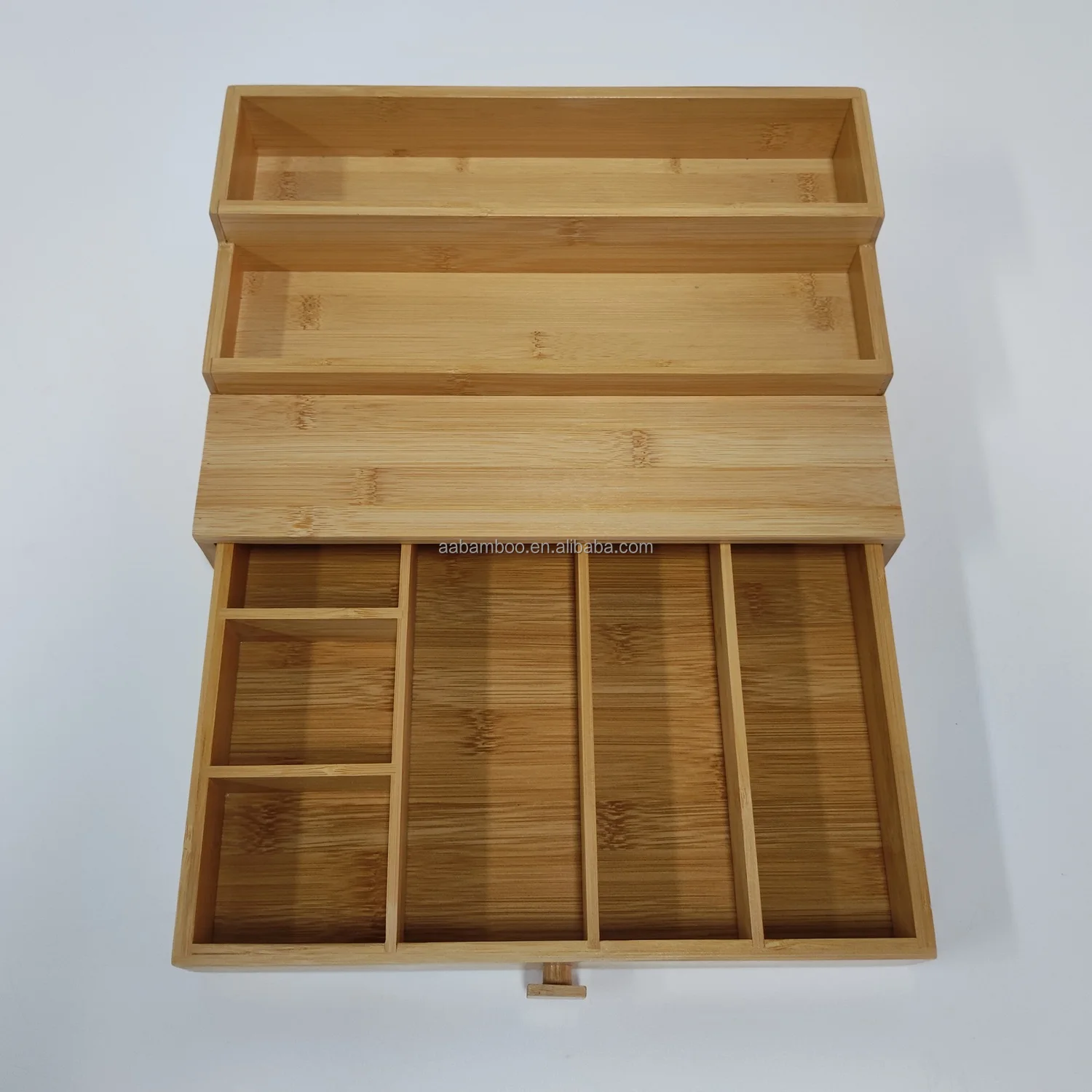 Home perfume wooden bamboo 3 tier storage stand holder organizer for men, luxury wooden perfumes display stand storage shelves