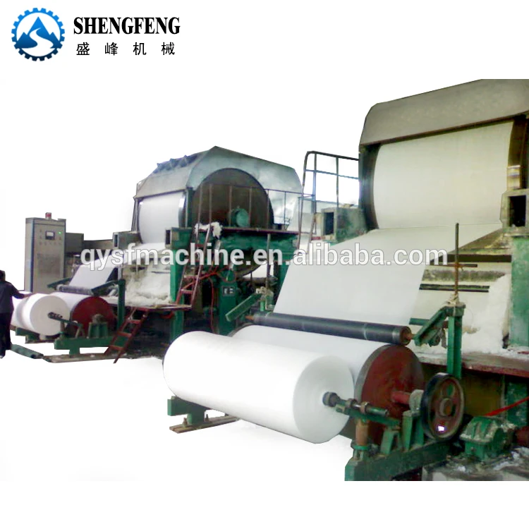High yield facial  tissue  paper production line for paper mill