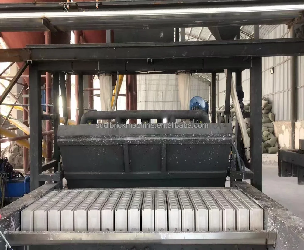 Gypsum Vibrating force small block making machine price