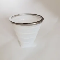 9-year Factory Free Sample Custom Logo Colors Portable Coffee Cup Foldable Silicone Collapsible Cup For Outdoor