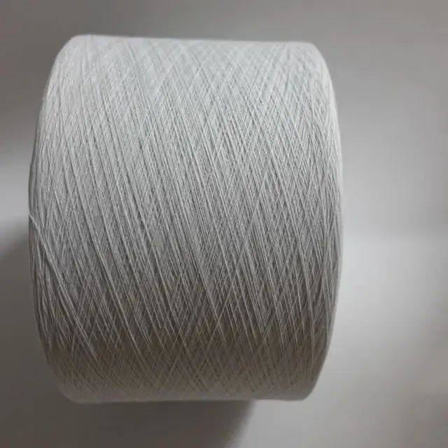 Recycled Cotton Socks Blended Yarn Polyester Thread  For Knitting