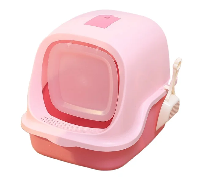2020 Large Flip Type Fully Enclosed Pet Cat Litter Box