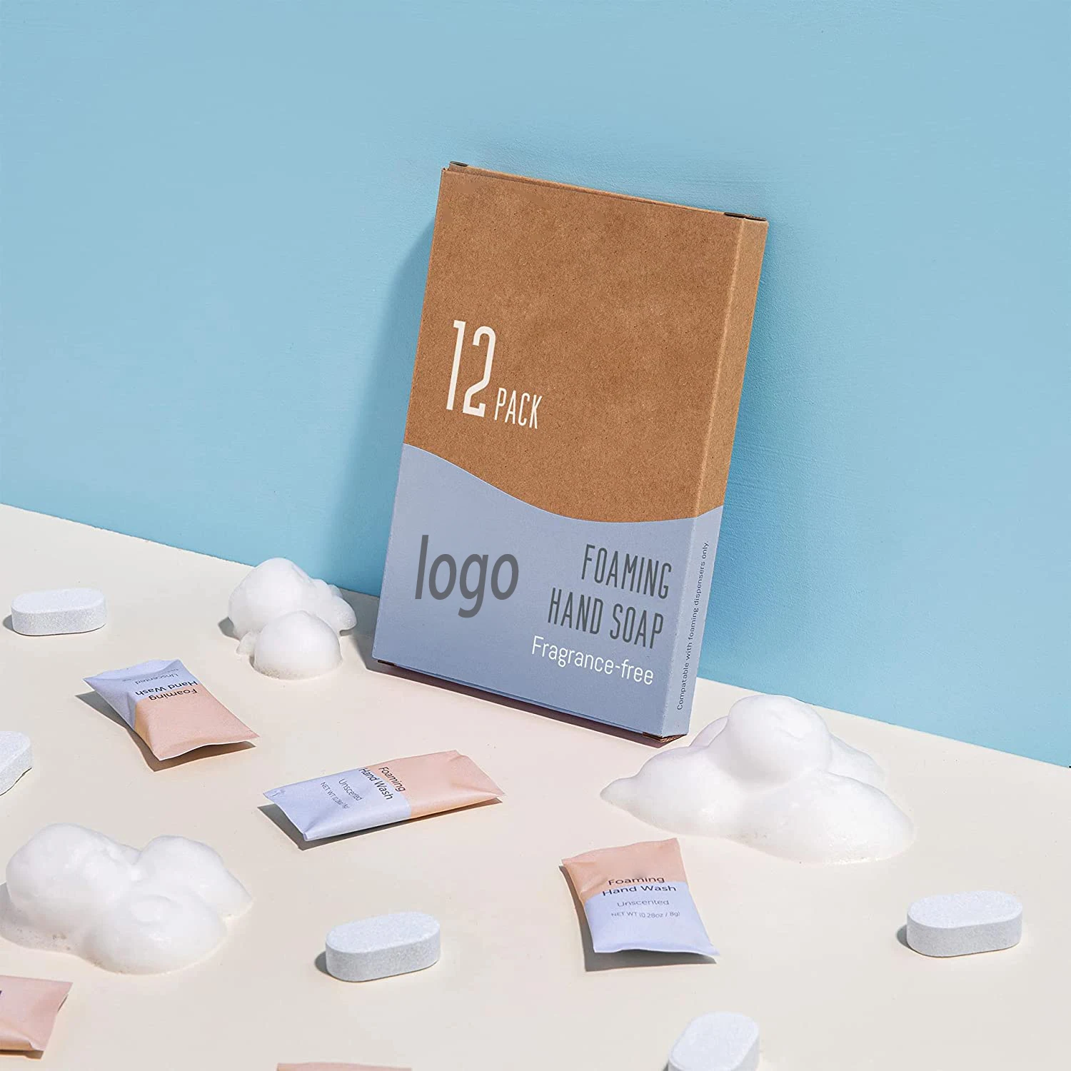 Портативный Пенообразователь для отеля, кемпинга, пешего туризма, экологически чистый одноразовый планшет для мыла для рук