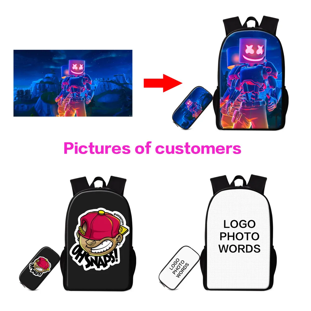 Customized Makeup Bag for Women Mens Sublimation Blank Cosmetic Bag