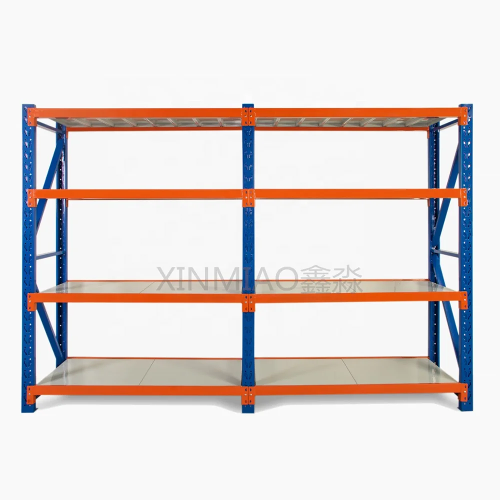 Xinmiao Medium Duty Storage Rack Metal Warehouse Industrial High Quality Shelf Longspan Shelving