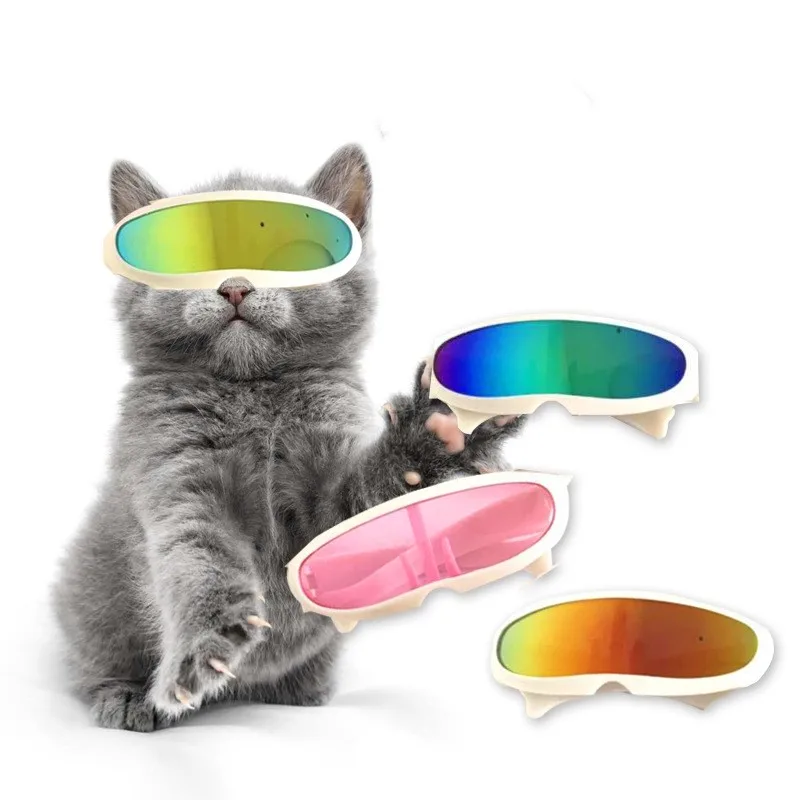 LM0169M Creative Trend Pet Glasses Cat and dog sunglasses Small dog laser glasses Pet Accessories