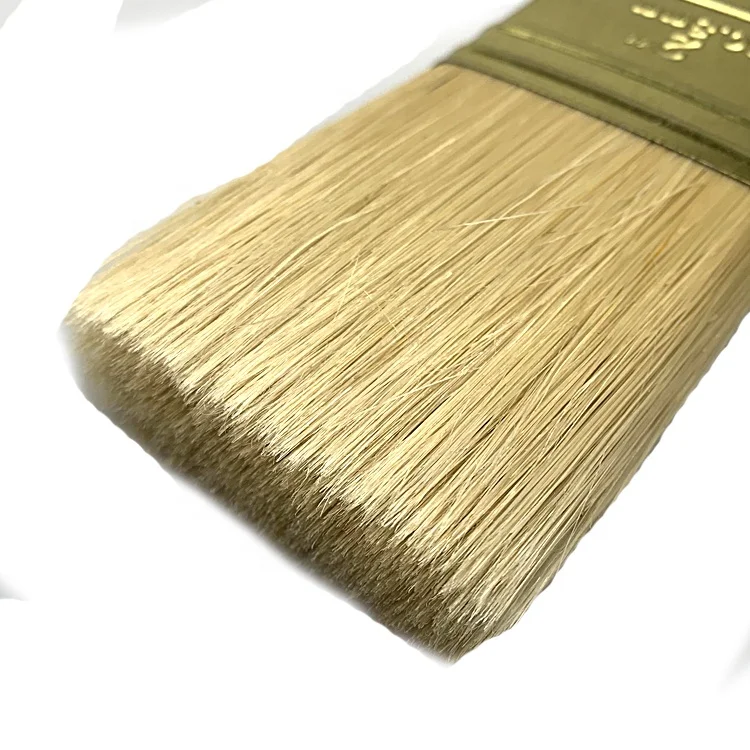 Yep Shanghai Factory Price Wooden Handle Polyester Paint Brush For Painting