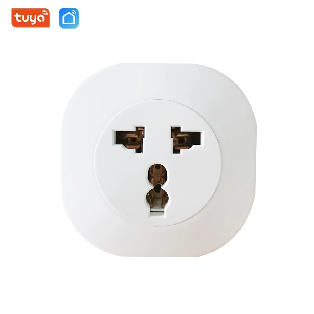 US UK EU Standard Modern Electrical Smart Home Wifi Control Plug Wall Socket Switch