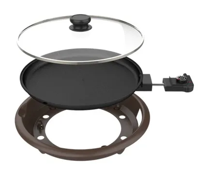 Multipurpose grill hot plate kitchen griddle machine electric fry pan cooking tool