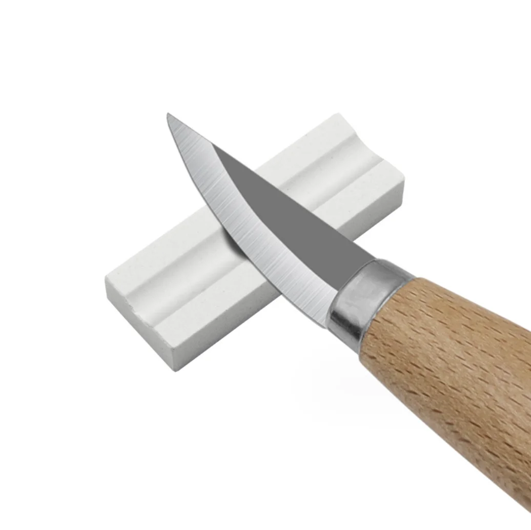 2pcs/set Woodcarving Cutter Straight/Curved Knife Hand Chisel Wood Carving Tools Chip Knives Woodworking Engraving Tools