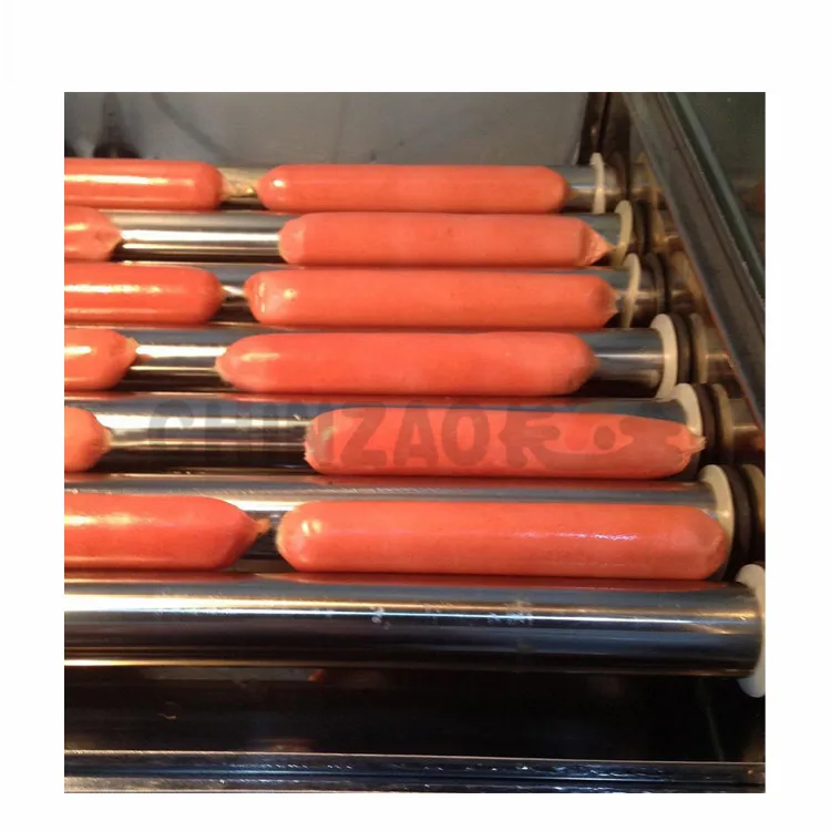Large Size Stainless Steel 11 Roller Commercial Electric Hot Dog Roller Grill Hot Dog Sausage Grill Snack Food Machine