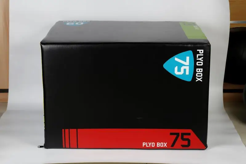 Customized Logo Indoor Training 3-in-1 Gym Fitness Equipment High Quality Soft Foam Plyometric Jump Box Set Plyo Boxes