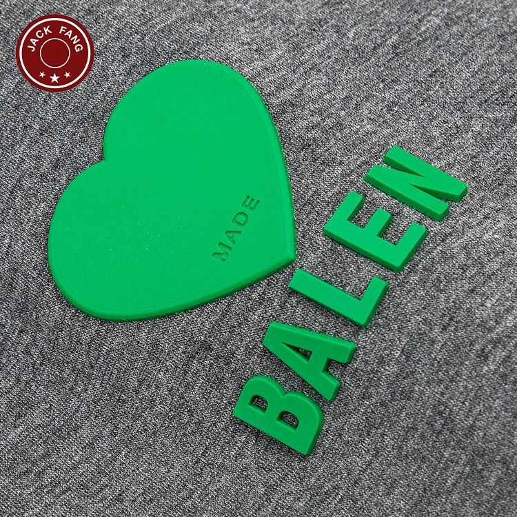 Изготовленный На Заказ 3d-логотип бренда, 3D резиновая силиконовая вдохновляющая футболка, виниловая печать, тепловая печать