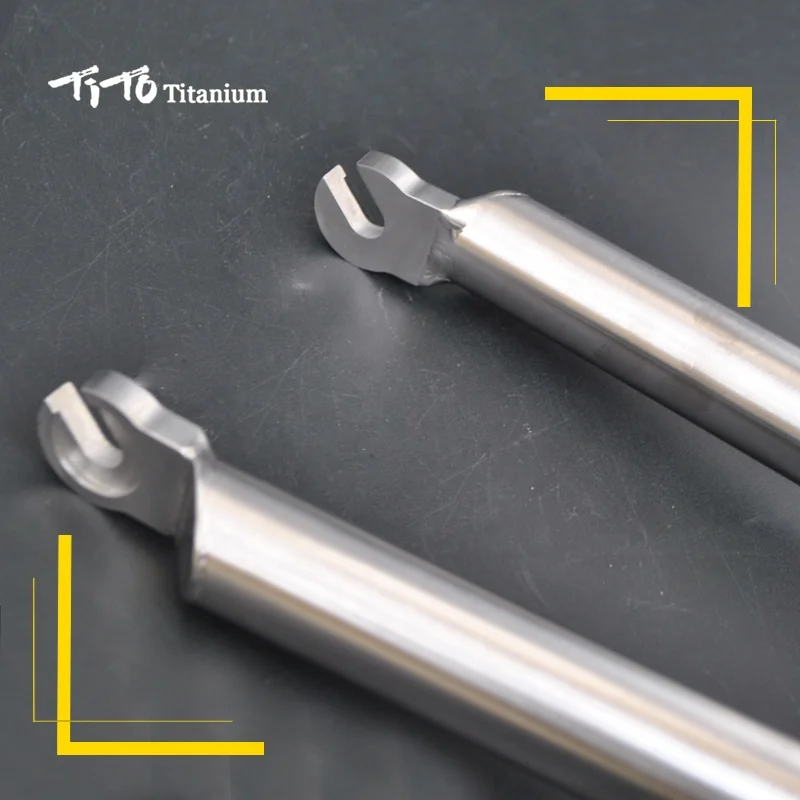 TiTo titanium fork outdoor sports road bike bicycle front fork bicycle accessories road rigid fork 29er mtb