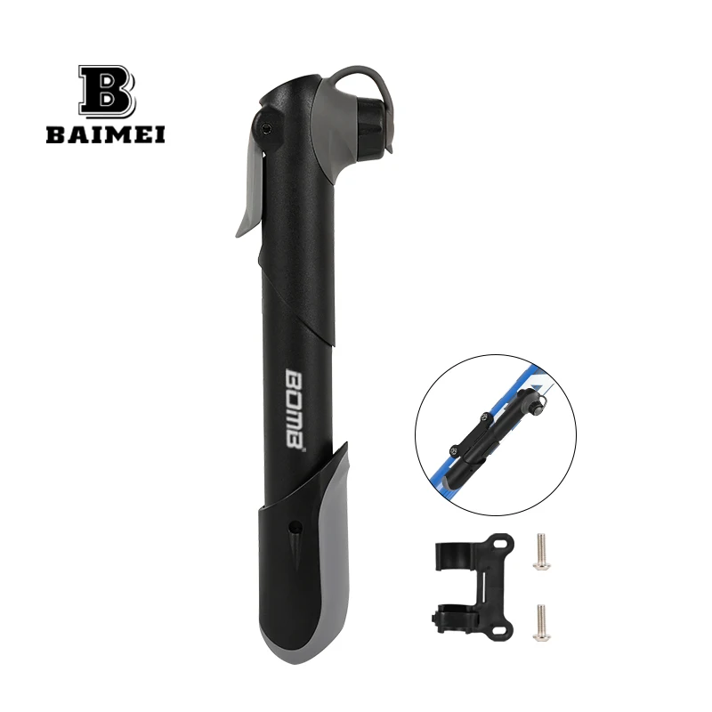 BM Bicycle Pump for Mini Portable Bicycle Air Pump Tire Inflator Electric Scooter Pump