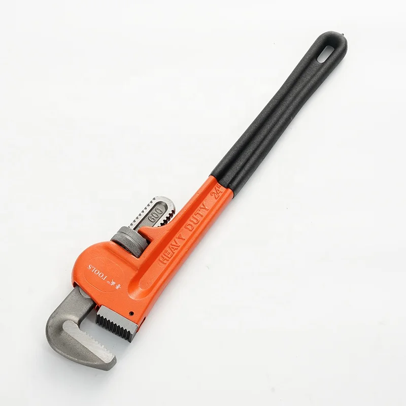 Hot Sale Heavy Duty Adjustable American Handle Spanner Straight Steel Pipe Wrench