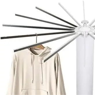 Aluminum Rods Large Indoor Clothes Drying Rack Foldable Cloth Drying Stand For Home Use