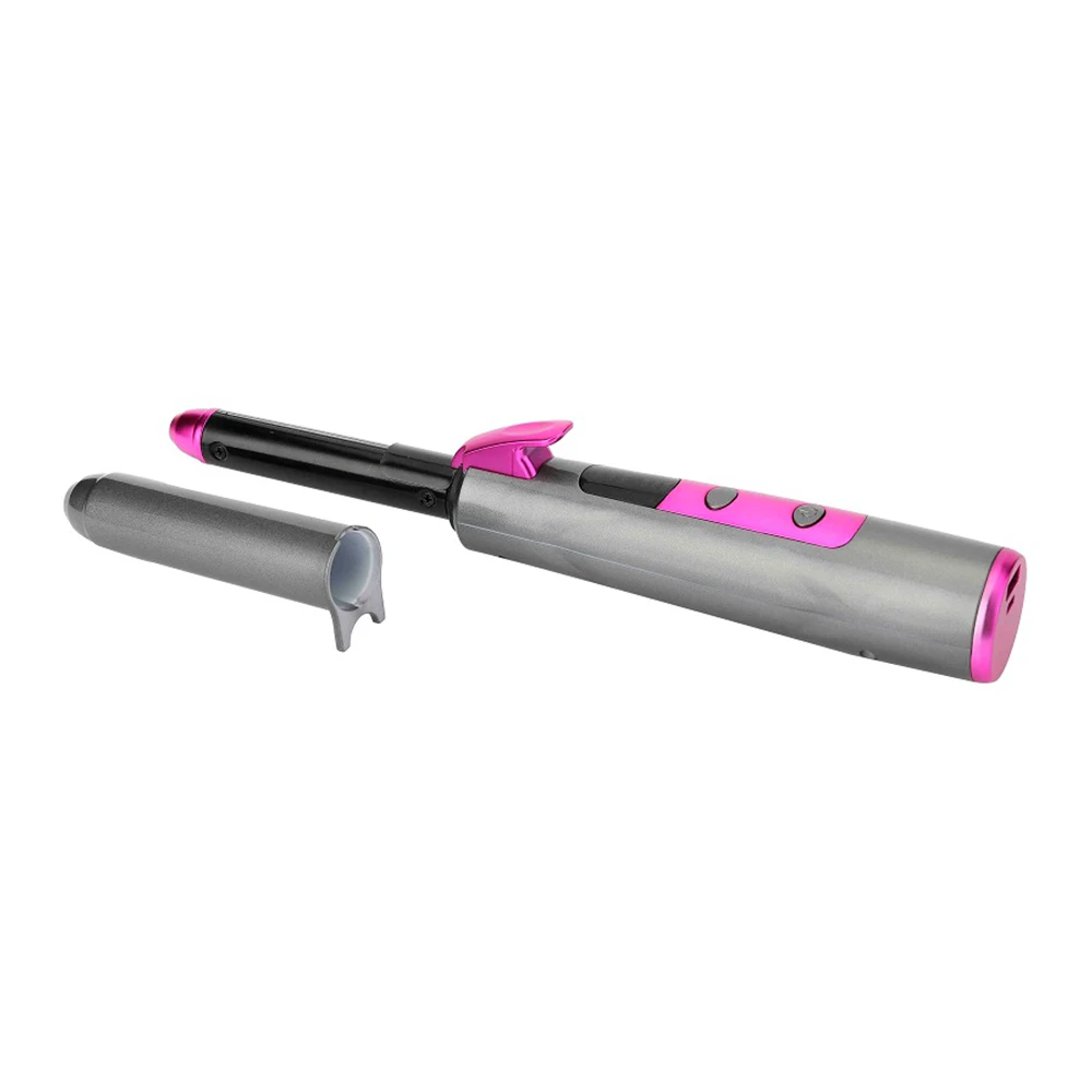Cordless Curling Tong Curling Iron Brush 5000mAh Portable Hot Styling Brush Curling Wands