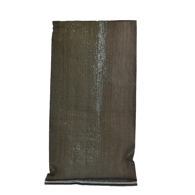 
green color pp sandbag roll sack earth bag for building 