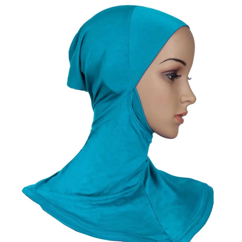 hot sale ninja with chin modal inner cap hijab for Muslim women chin cover wholesale