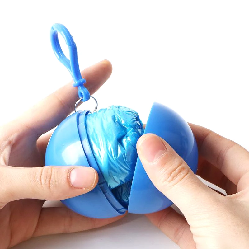 Wholesale Disposable Raincoat Adults with Ball Portable Adult Emergency Waterproof Rain Poncho