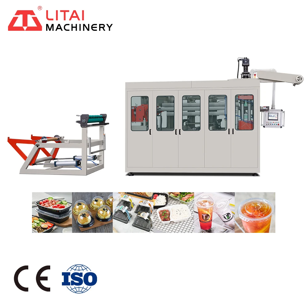 Fully Automatic Hydraulic Drive Blender Cake Plastic Cup Box Making Machinery