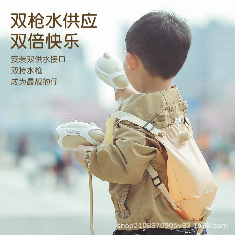 Summer outdoor water toy electric backpack water gun