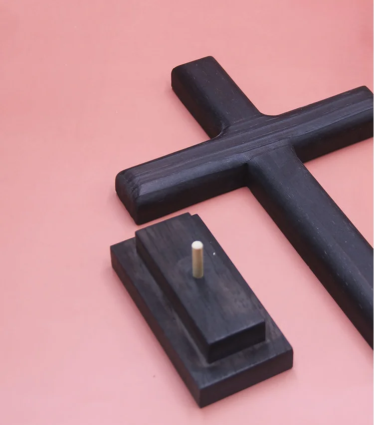 Wall hanging crosses, church ornaments, small wooden crosses, hanging ornaments
