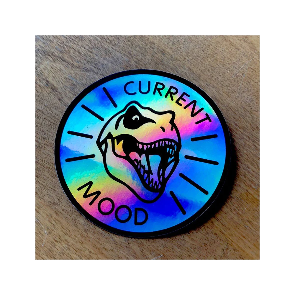 Personalized Holographic Label Printing Waterproof Logo Sticker Custom Vinyl Die Cut Hologram Sticker