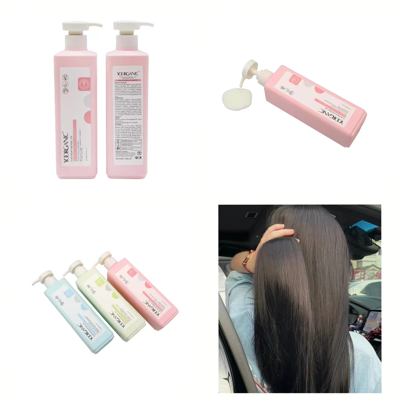 Huaxia Herbal Plant-Based Shampoo No Harmful Chemicals Spa Hair Shampoo For Dry Hair