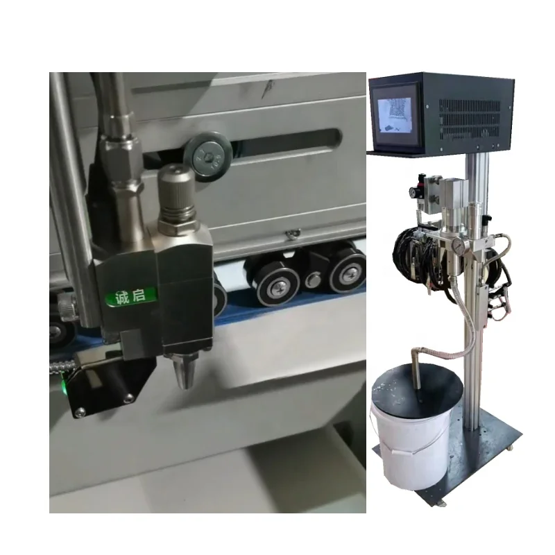 High Speed four gun automatic cold glue system for folder gluer machine folding gluing machine Paper Forming Machine