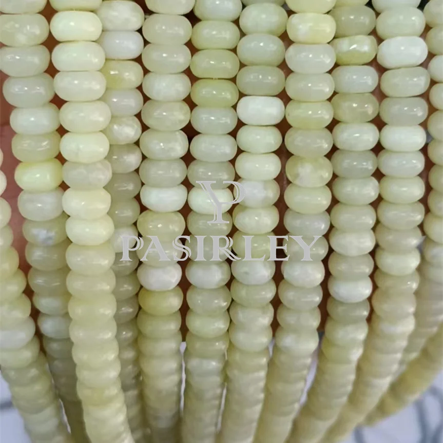 Pasirley 5x8mm Perfect Quality Faceted Abacus Gemstone Beads Natural Stone Jewelry Making Mix Color Bracelet Production Size 8mm