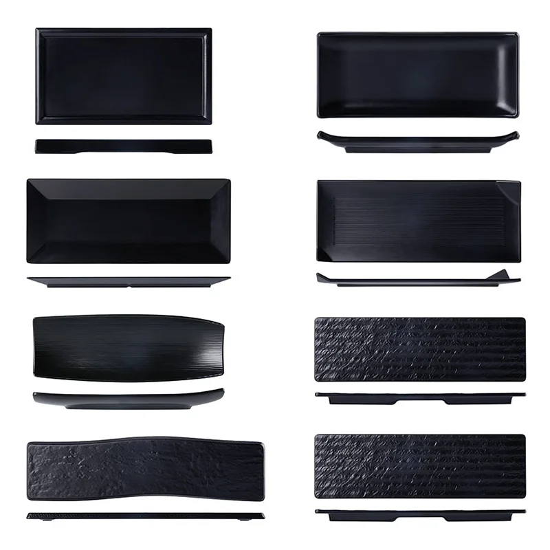 Supermarket Hotsale Environment Protection Melamine Dinnerware Small Plate Sushi Melamine