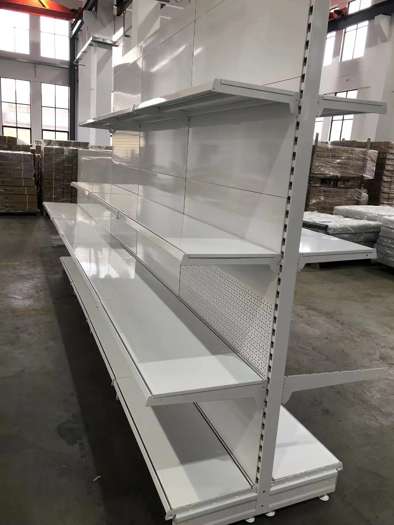 Various styles supermarket display shelf, display stand for gondola shelving
