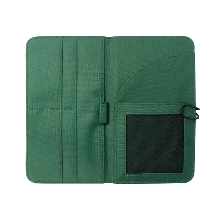 Custom Hot Selling RFID Blocking  Business Ladies PursesTravel Passport Card Holder Wallet Women