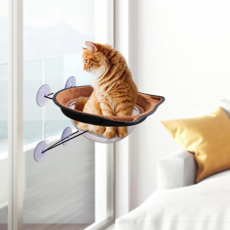 
Wall and Window Mounted Cat Hanging Sleep Bed Hammock 