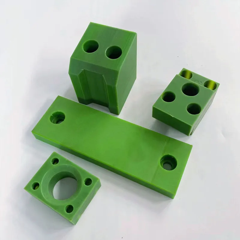 Изготовленный на заказ изготовитель cnc подвергая механической обработке пластмассовые детали UHMW PE пластиковые Подгонянная часть