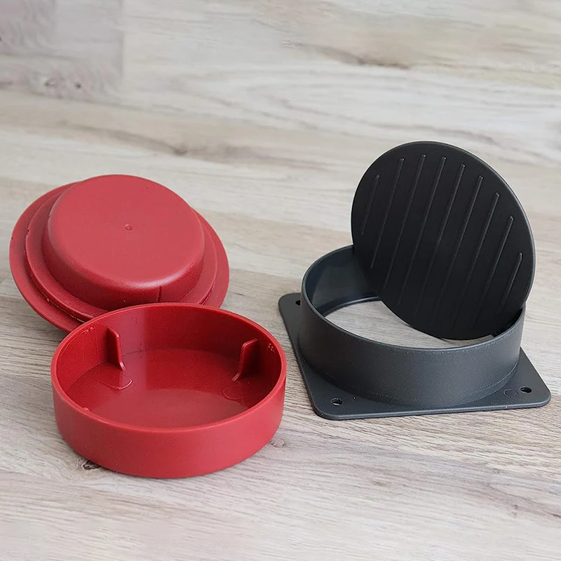 3 in 1 Round Burger Smasher Stuffed Burger Press Hamburger Plastic Patty Maker