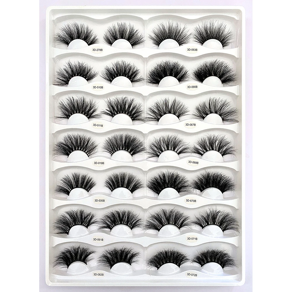 Lashes3d оптовый поставщик 25 мм очень длинные норковые ресницы частная Этикетка 3D с индивидуальными