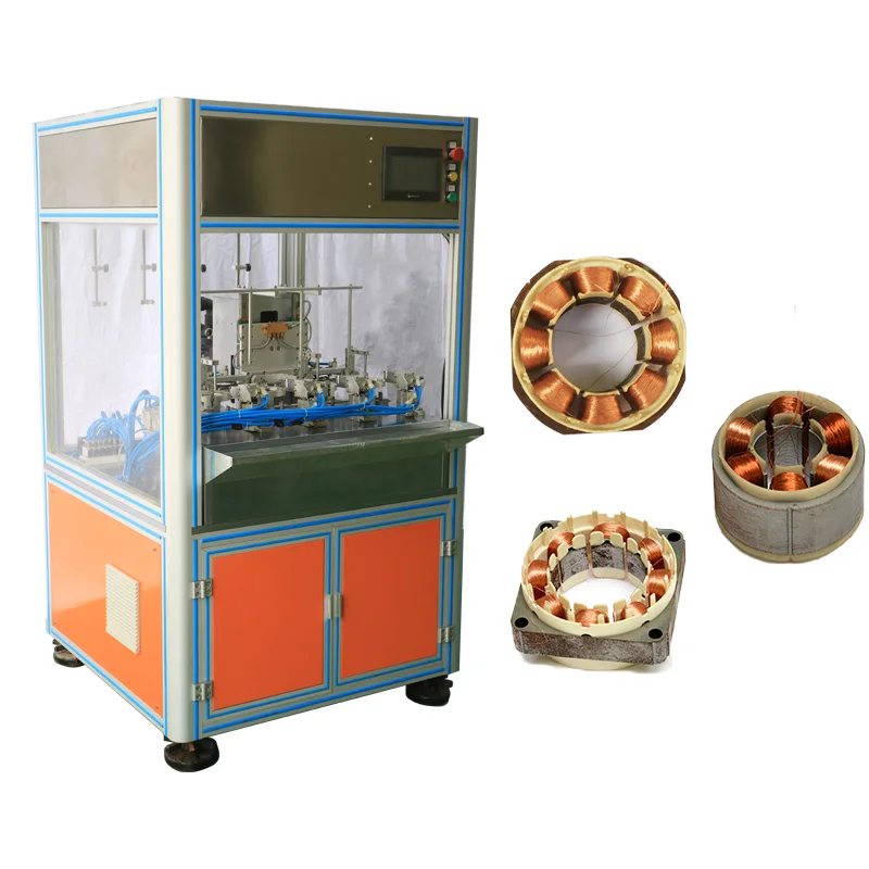 SMG Power tools Drone Motor Vacuum cleaner motor Sweeper motor 4 station stator inner winding machine