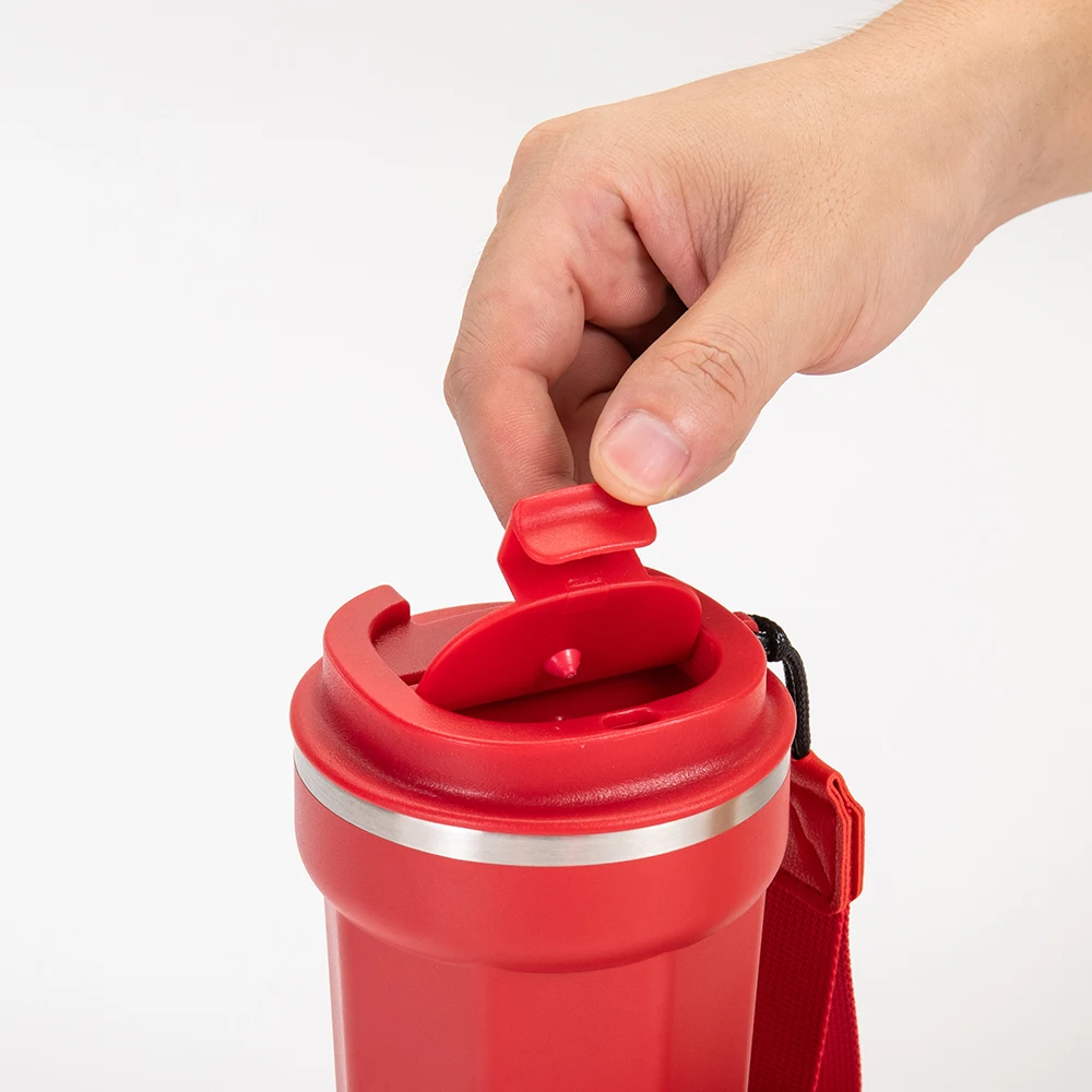 Custom 350Ml 500Ml Double Walled Vacuum Stainless Steel Insulated Travel Coffee Tumbler Mug Cup With Screw Li