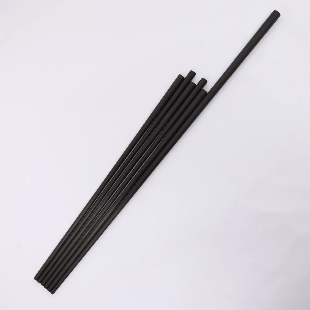 100%  Carbon Fiber Billiard Pool Cue Shaft Blanks Carbon Fibre Pro Taper Shaft Tube 12*21.4*710mm with Foam Filling
