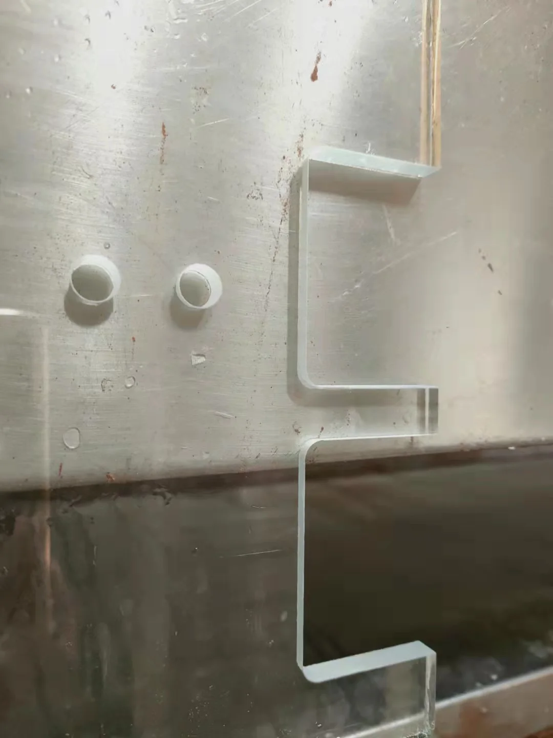 Glass deep processing water jet cutting cnc glass cutting machine