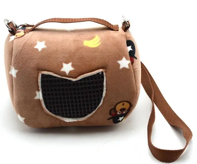 fashion hotsale small animals hamster hedgehog carrier bag with detachable strap Travel Small Guinea Pig Rat Chinchillas
